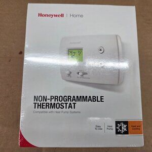 Honeywell Digital Non-programmable Thermostat for Heat PUMPS Rth 3100c